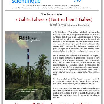 Projection du film « Gabès Labess » de Habib Ayeb, le 8 janvier 2014 à 19h30, Nanterre