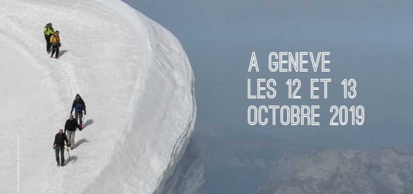 Festival International du Film sur les Glaciers‎ à Genève, les 12 et 13 octobre 2019